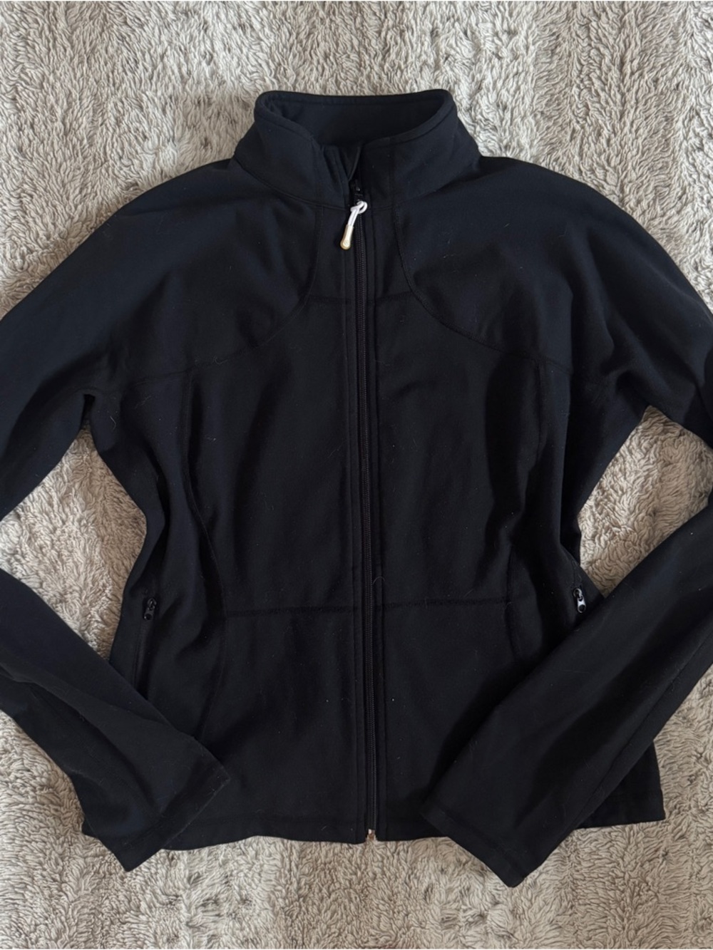 Women's Black Full-Zip Performance Jacket